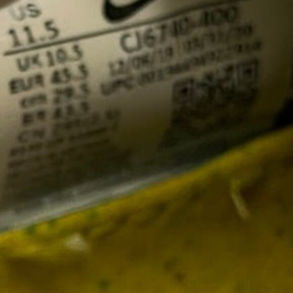 Mens Nike Air VaporMax 2020 CJ6740-400 Flyknit Athletic Shoes 11.5 Blue Running - Picture 6 of 6